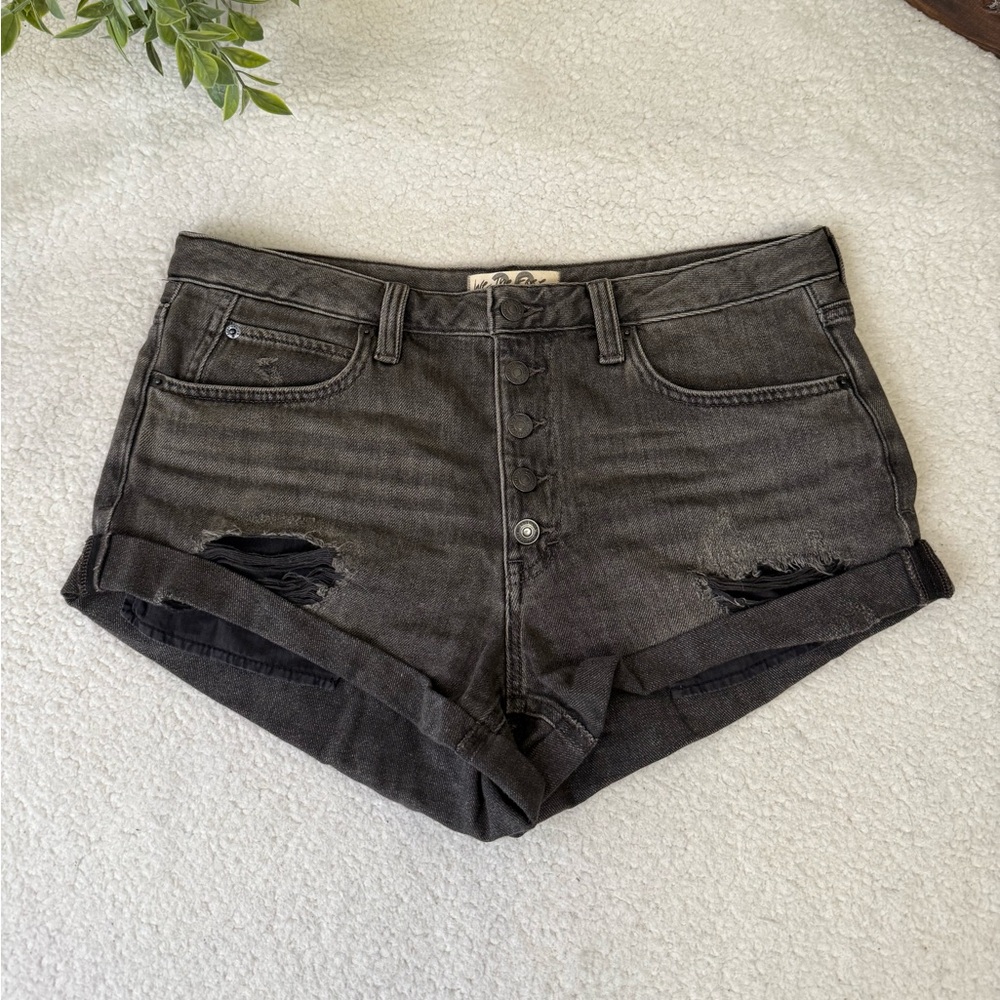 We the Free Romeo Rolled Cut Off denim shorts